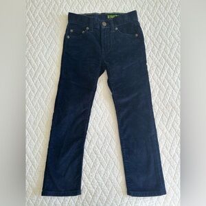 NWT J.Crew Crewcuts Corduroy Pants, Navy, Size 5